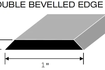 beveled edge